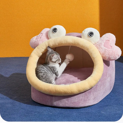 Puffer Fish Pet Bed with Ball