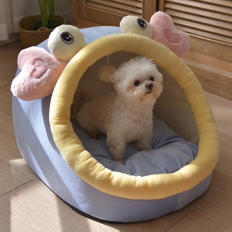 Puffer Fish Pet Bed with Ball