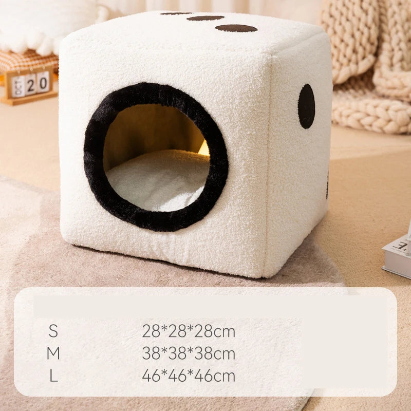 Dice Shaped Pet Home