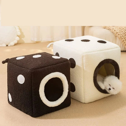 Dice Shaped Pet Home