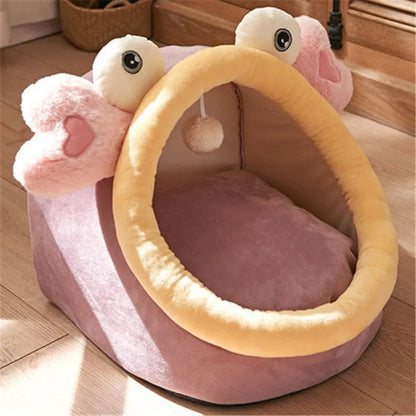 Puffer Fish Pet Bed with Ball