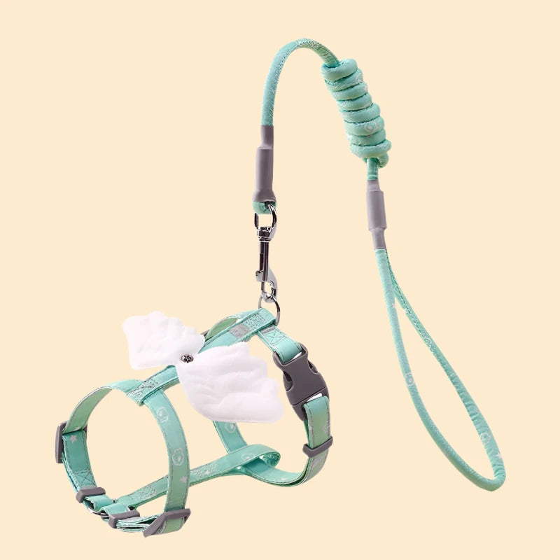 Angel Wing Cat Harness & Leash Set