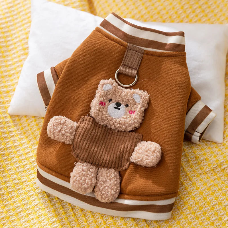 Teddy Bear Pocket Sweatshirt