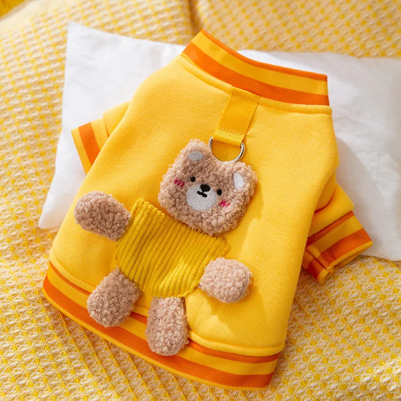 Teddy Bear Pocket Sweatshirt