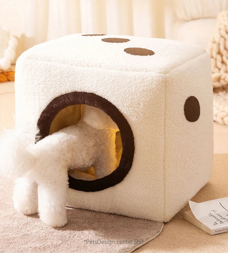 Dice Shaped Pet Home