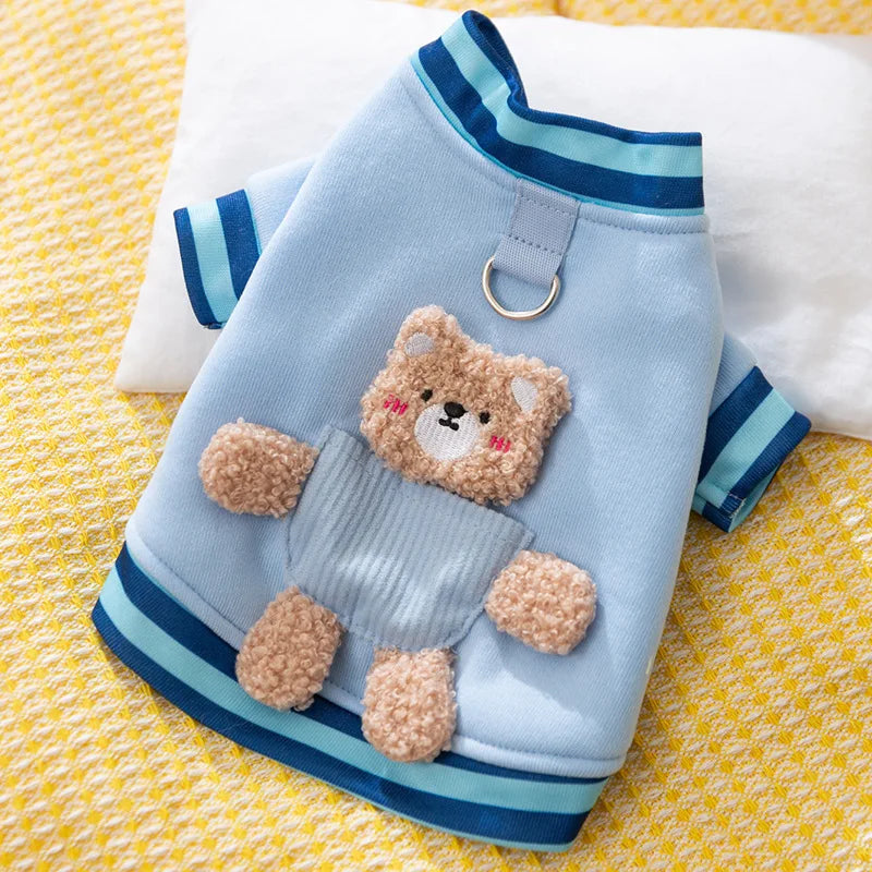 Teddy Bear Pocket Sweatshirt