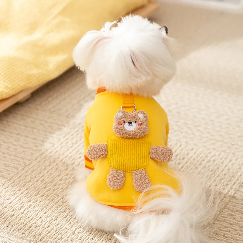 Teddy Bear Pocket Sweatshirt