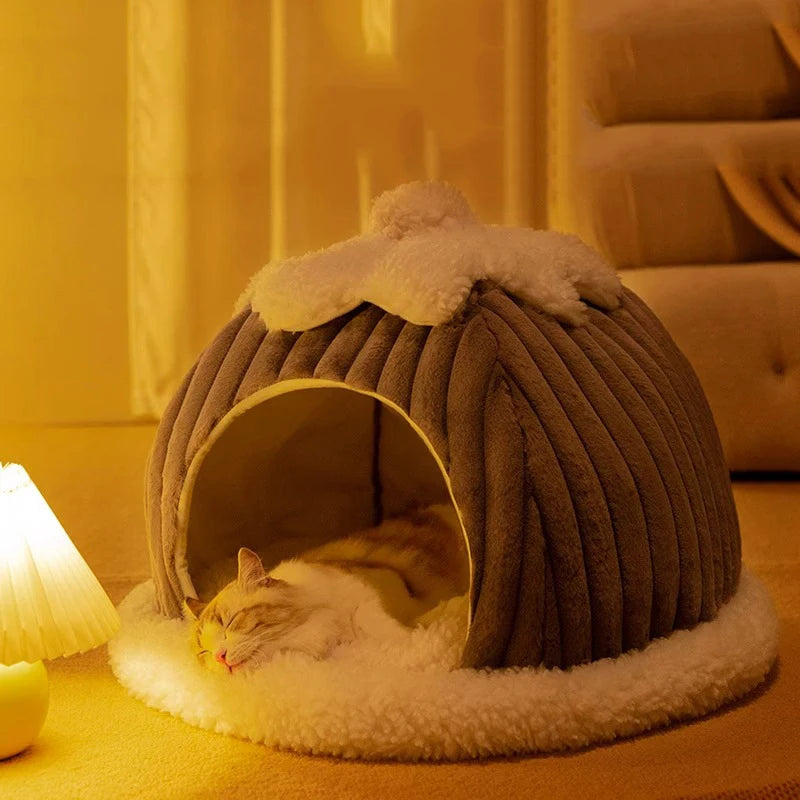 Cozy Igloo Shaped Bed